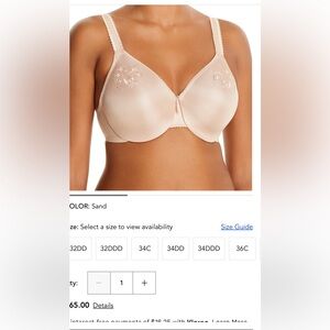 NWOT Chantelle bra